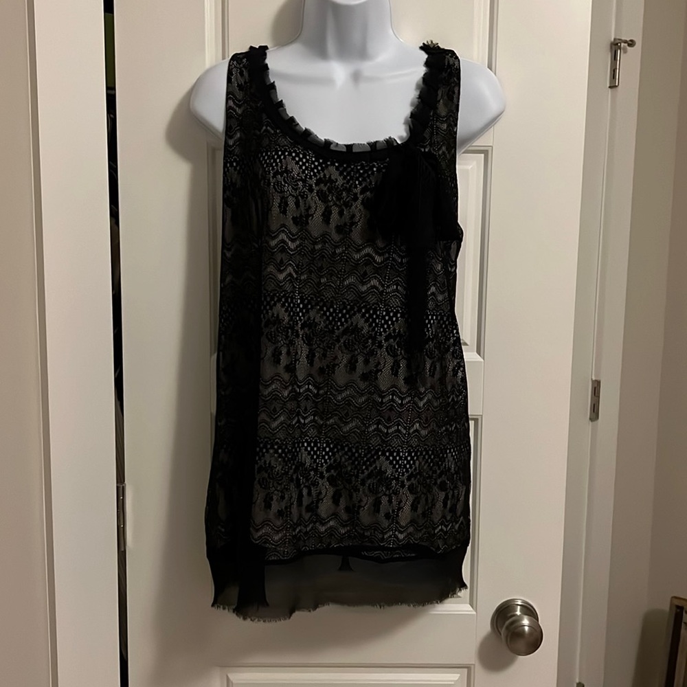 CAbi black lace top